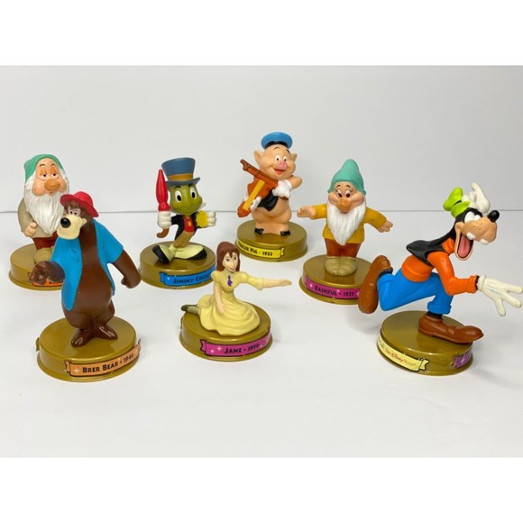 100 Years of Magic Celebration McDonalds Happy Meal Figurine lot of 7 - Picture 5 of 12